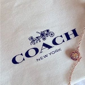 Coach Rose Gold Necklace